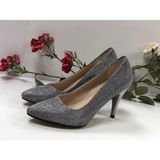 KAFKASLAR AYAKKABI 9 cm Ince Topuk Bayan Stiletto Ayakkabı - Gri