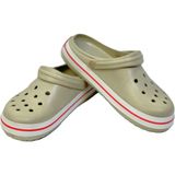 KAFKASLAR AYAKKABI Kafkaslar Crocs Model Bay Bayan Ortopedik Önü Kapalı Terlik Sandalet - 01-Krem