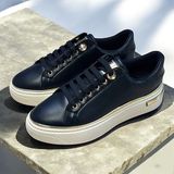 KAFKASLAR AYAKKABI Kışlık Yumuşak Ortopedik Sneaker Model Bayan Spor Ayakkabı - 00 - Siyah