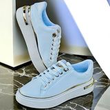 KAFKASLAR AYAKKABI Kışlık Yumuşak Ortopedik Sneaker Model Bayan Spor Ayakkabı - 00001-Beyaz