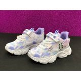 KAFKASLAR AYAKKABI Kız Çocuk Kelebek Desenli Renkli Ortopedik Sneakers Spor Ayakkabı - Mor - Lila