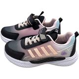 Kafkaslar Yeni Model Kız Erkek Çocuk Ortopedik Sneakers Spor Ayakkabı - Siyah - Pembe - Beyaz