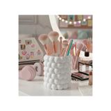 Kafs Store Bubble Makyaj Fırçalık ve Kalemlik - Estetik Masa Üstü Organizer - 9x8x8 cm