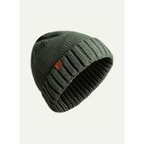 Kaft BNE-1699-U-001-30-M KAFT BERE Yeşil Logo Baskılı Unisex Bere
