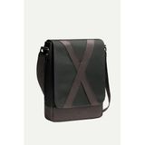 KAFT Unisex Dikey Postacı Çantası Methone, Asphalt