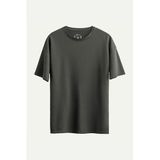 KAFT Unisex Oversize Relax Fit Basic T-Shirt Asphalt, XS