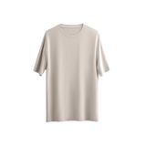 KAFT Unisex Oversize Relax Fit Basic T-Shirt Bone, XS