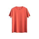 KAFT Unisex Regular Fit Basic T-Shirt Coral, S