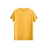 KAFT Unisex Regular Fit Basic T-Shirt Sulphur, XS