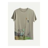 KAFT Unisex Regular Fit Tasarım T-Shirt - Straighten