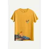KAFT Unisex Regular Fit Tasarım T-Shirt Woolgather, XS
