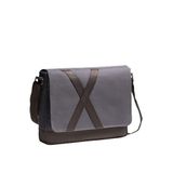KAFT Unisex Yatay Postacı Çantası Nevend, Plum