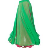 Kaftan Collection Dansöz Elbisesi Eteği - Standart - Yeşil