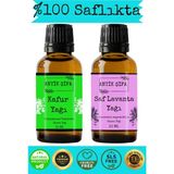 Kafur Yağı ve Lavanta Yağı (10ML 10ML)-%100 Saf Uçucu Yağlar - 100 ml