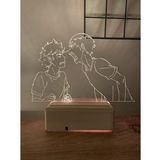 Kageyama & Hinata 16 Renk Gece Lambası