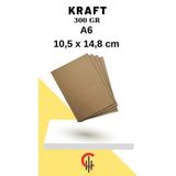 Kağıt 200 Adet A6 300 Gr