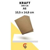 Kağıt 400 Adet A6 300 Gr