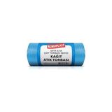 Kağıt Atıklar Çöp Torbası 10'lu 80×110 Cm, Yırtılmaz, Geniş Kapasite, Çift Katlı, Geri Dönüştürülebilir Kağıt Atıklar Çöp Poşeti, Kırtasiye, Matbaa, Ofis, Ev, Okul, Fabrika, Şantiye, Otel - 000-Siyah - Option-1