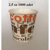 Kağıt Bardak 2.5 Oz (65 Ml) Zemzem & Espresso Bardağı. 1000 Adet