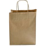 Kağıt Çanta Burgu Saplı 25X31X12CM(KÖRÜK) - Kraft 250 Adet