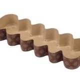 Kağıt Dilimli 29x9cm Pasta Kek Kalıbı