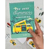Kağıt Gemi Dükkan Çizgisiz The Best Summer 60 Yaprak Spiralli Defter Tek Yaprak Stickerlı/Etiket/Çıkartma