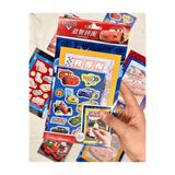 Kağıt Gemi Dükkan Disney Arabalar 6 Yaprak Puzzle Sticker Boyama Seti/Su Geçirmez/Araba Renkli 1512S857
