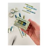 Kağıt Gemi Dükkan Flower Rhythm Flow Bahar Çiçekleri Temalı 5'li Washi Bant Set (5*2m)/masking Tape/desenli Bant