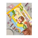 Kağıt Gemi Dükkan Kawaii 50 Yaprak Sevimli Kız Ve Arkadaşları Sarı Defter Sticker/Etiket/Çıkartma/Bullet Journal/Scrapbook Sari 1512S416