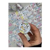 Kağıt Gemi Dükkan Kedi Temalı Tek Tek Çıkartmalı 2m 131 Adet Haftalık-Aylık Planlayıcı Motivasyonlu Sticker Washi Bant/Washi Tape/Bullet Journal/Masking Tape/Desenli Bant