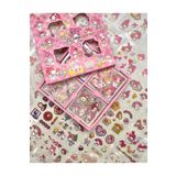 Kağıt Gemi Dükkan Sanrio My Melody Karakterli 4 Bölümlü 100 Yaprak 500 Adet Pembe Kutu Şeffaf Pet Sticker Seti/Bullet Journal Pembe 1512S686