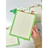 Kağıt Gemi Dükkan Sevimli Ayıcık Temalı Yeşil 30 Yaprak B5 Not Defteri/scrapbook/planlayıcı/notebook/bullet Journal