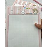 Kağıt Gemi Dükkan Sevimli Kız Pembe B5 Not Defteri / Scrapbook / Planlayıcı / Notebook / Bullet Journal