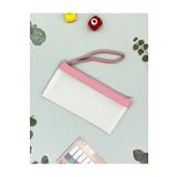 Kağıt Gemi Dükkan Su Geçirmez Pembe Soft Çanta / Toparlayıcı / Kalem Kutu
