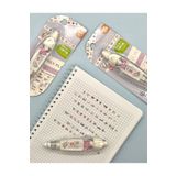 Kağıt Gemi Dükkan Uçan Balon Desenli Süsleme Bandı Tipex / Tipeks / Bullet Journal / Şerit Daksil