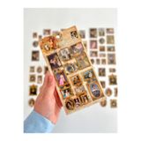 Kağıt Gemi Dükkan Vintage Girl Klasik Kadın Portre Tabloları Temalı 2 Yaprak 27 Adet Stereoskopik Sticker Seti/etiket/çıkartma