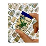 Kağıt Gemi Dükkan Vintage Kelebek Lacivert 50 Yaprak Defter Sticker/Etiket/Çıkartma/Bullet Journal/Defter Süsleme Lacivert 1512S291