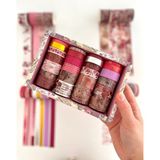 Kağıt Gemi Dükkan Vintage Pink Eternal Romance 24'lü Dekoratif Washi Bant Koleksiyon Seti/washi Tape/desenli Bant