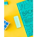 Kağıt Gemi Dükkan Yeşil Washi Bant Kesici - Tutucu - Washi Tape - Bant Sticker - Bullet Journal - Defter Süsleme