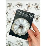 Kağıt Gemi Florescence Altın Yaldızlı Siyah-Beyaz Özel Tasarım Şakayık Çiçeği Sticker Seti/20 Adet/etiket/çıkartma