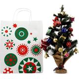 Kağıt Hediye Çantası 2’li Set – Hediye Paketleme Çantası, Hediye Paketi Için Uygun - Standart