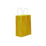 Kağıt Hediye Çantası Düz Renk Battal Boy 31X41 CM (25 Adet) Sarı