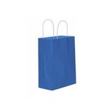 Kağıt Hediye Çantası Düz Renk Büyük Boy 25X31 CM (25 Adet) Lacivert