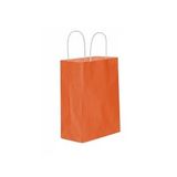 Kağıt Hediye Çantası Düz Renk Büyük Boy 25X31 CM (25 Adet) Turuncu