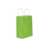 Kağıt Hediye Çantası Küçük Boy Düz Renk 18X24 Cm (25 Adet) Fıstık Yeşili