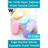 #Kağıtsabun Özel Üretim Kağıt Seyahat Sabunu Kamp Outdoor Hijyenik Taşınabilir Pratik Temizlik Yaprak Sabun Suda Çözüneb