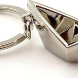 Kağıttan Gemi Kayık Şekilli Origami Tekne Metal Anahtarlık KC053