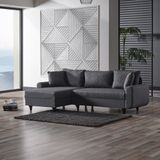 Kagu Corner Flavıa Kose Takımı Koyu Grı