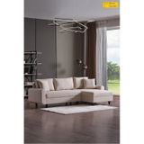 Kagu Corner Flavıa Kose Takımı Krem