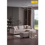 Kagu Corner Flavia Köşe Takımı Puflu